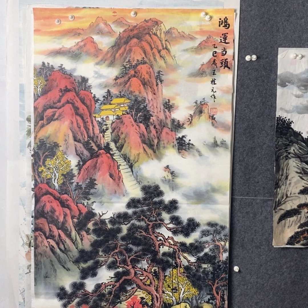 国画手写手绘国画作品23