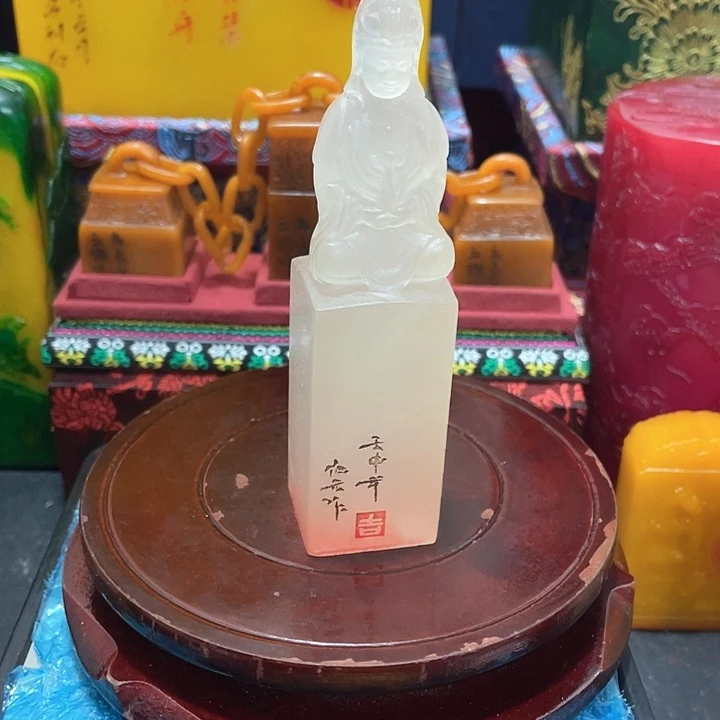 寿山石印石篆刻印章引首章闲章姓名章生日礼物