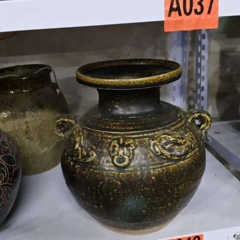 若***缺一线收货默认有瑕双耳罐