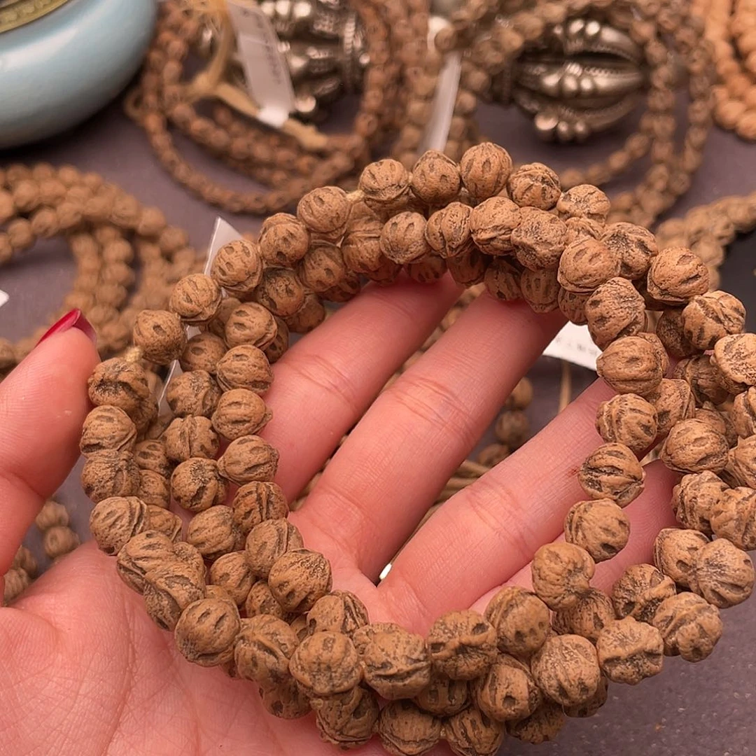 牧***风柏香籽/百香籽把件