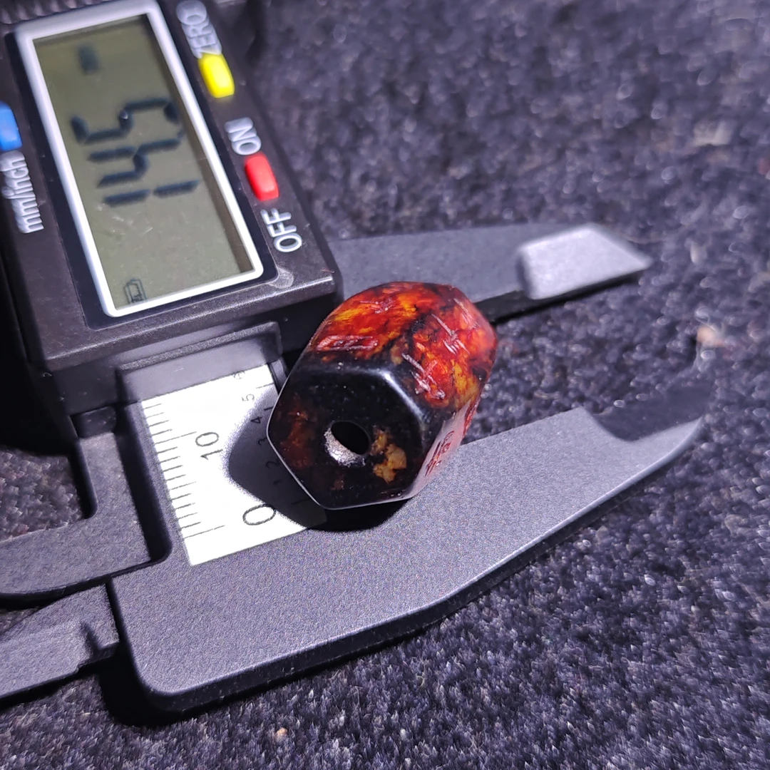 老玉珠子和田玉挂件手工精雕雕刻老型藏式