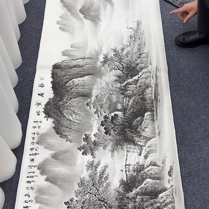 国画纯手绘国画作品