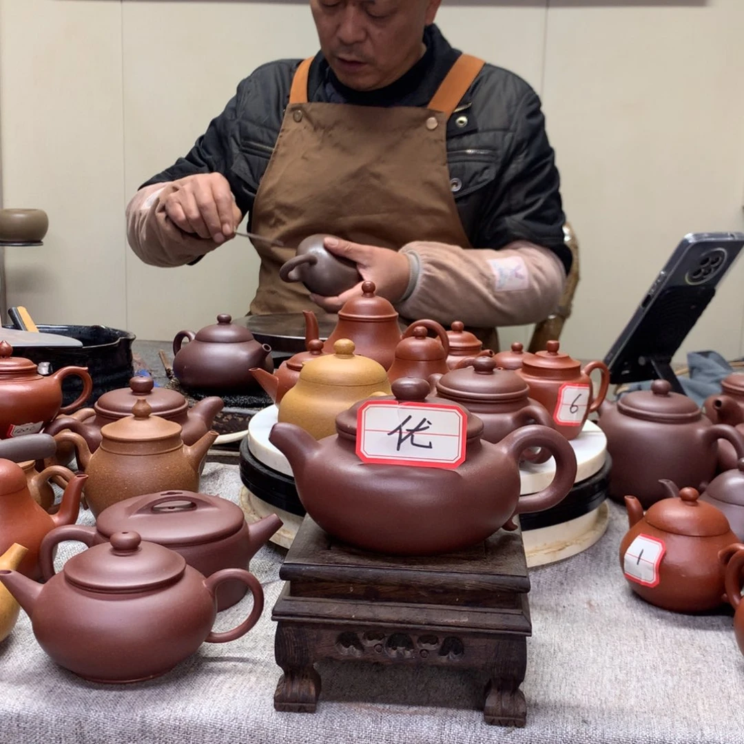 b***d紫泥茶壶仿古半手工制作