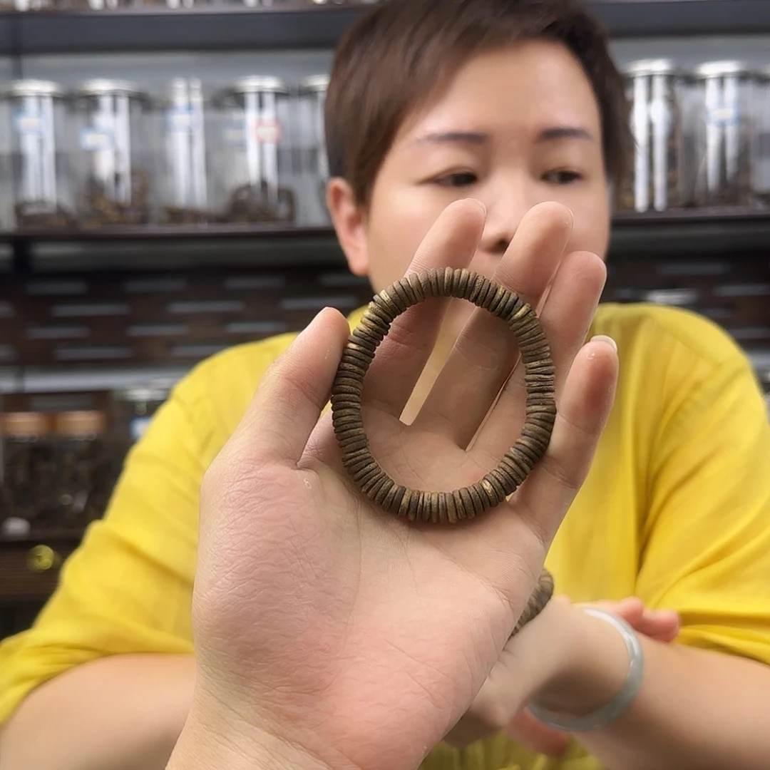 手串沉香奇楠沉香片片珠单圈多样性发一