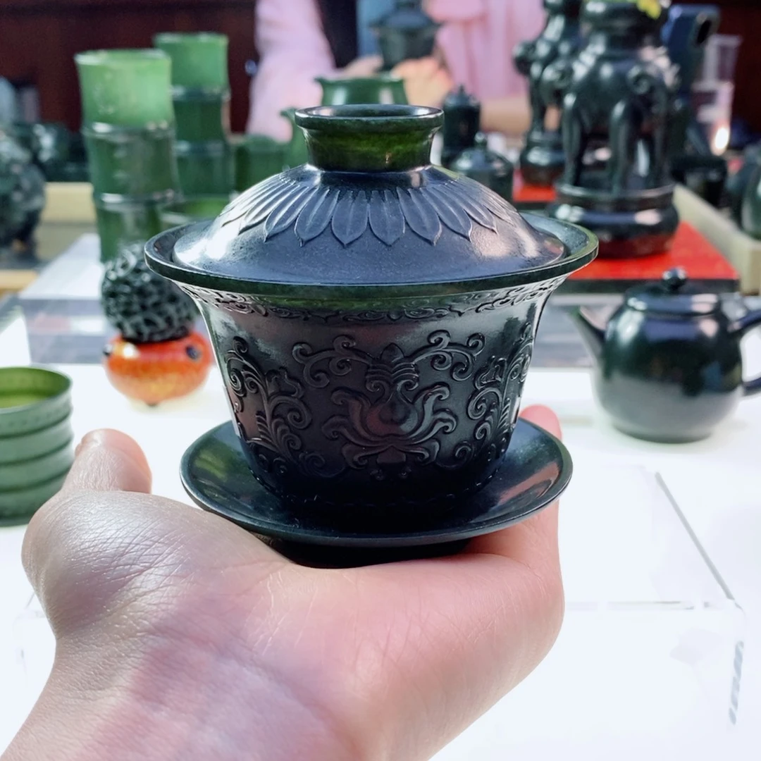 和田玉（青玉）未镶嵌摆件是*宝