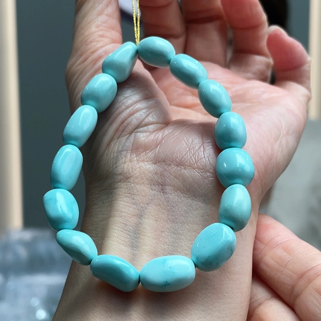 绿松石未镶嵌颈饰