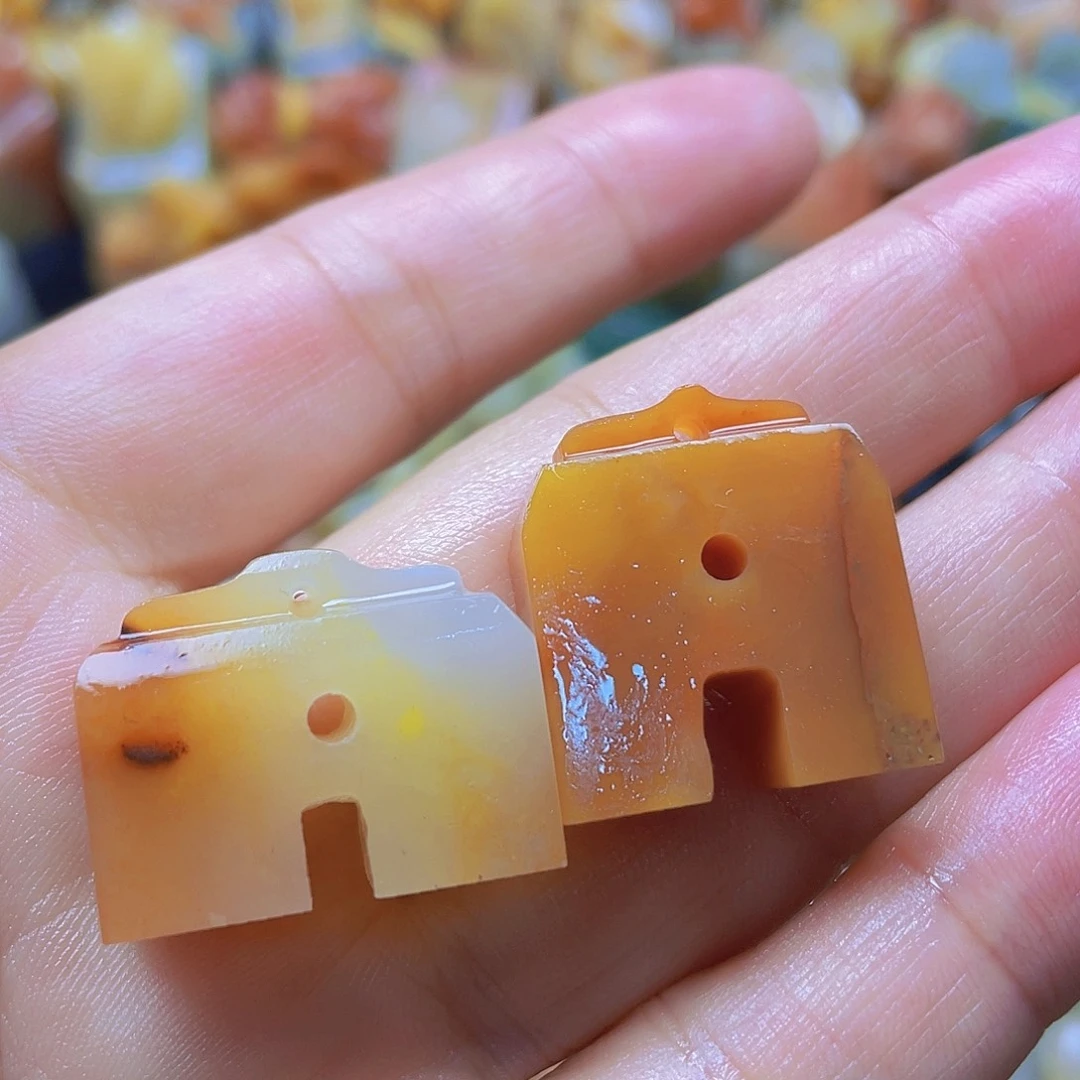 青田石印石纯手工