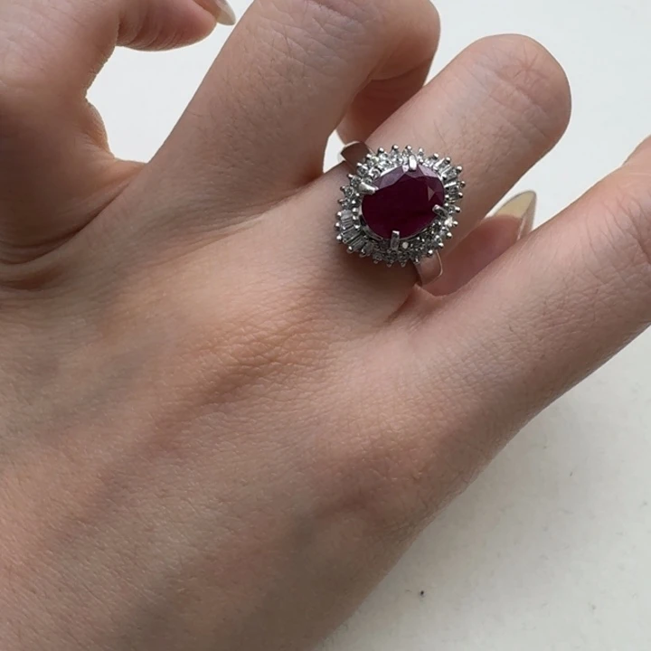 红宝石戒指未镶嵌