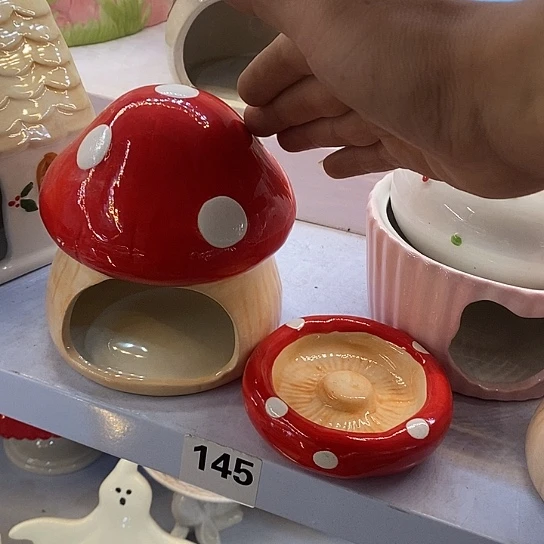 摆件陶瓷微瑕摆件冰裂