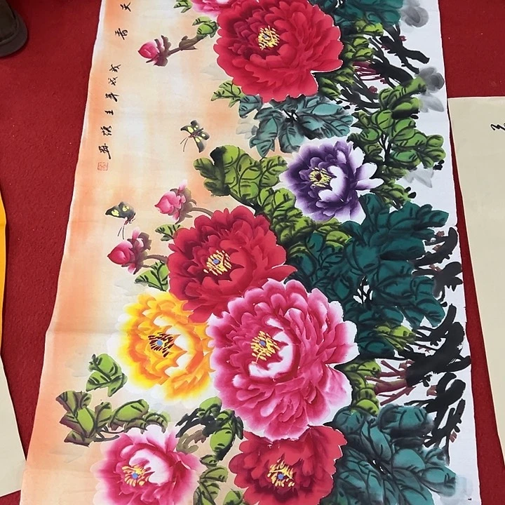 国画本人纯手纯手绘作品