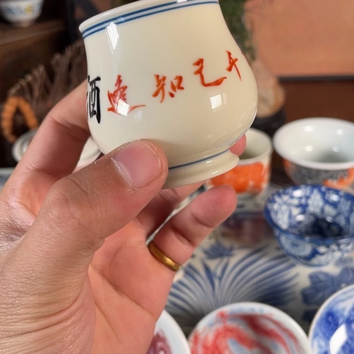 摆件陶瓷景德镇陶瓷老陶