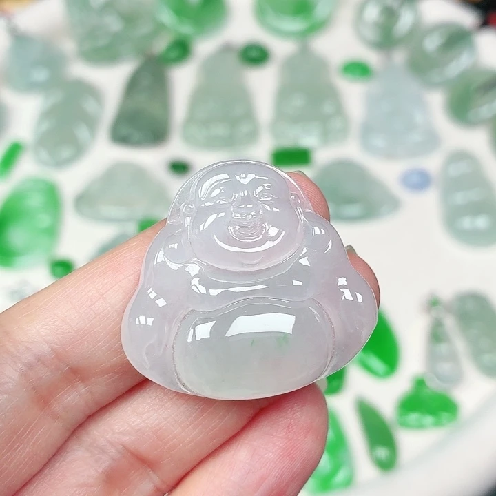 翡翠裸石缅甸天然A货翡翠