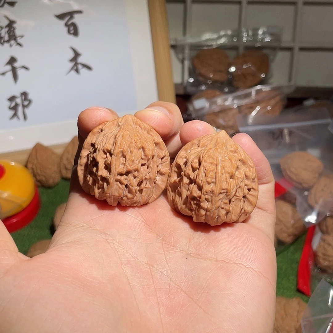 文玩核桃把件37货头惊鸿马蹄全品小众