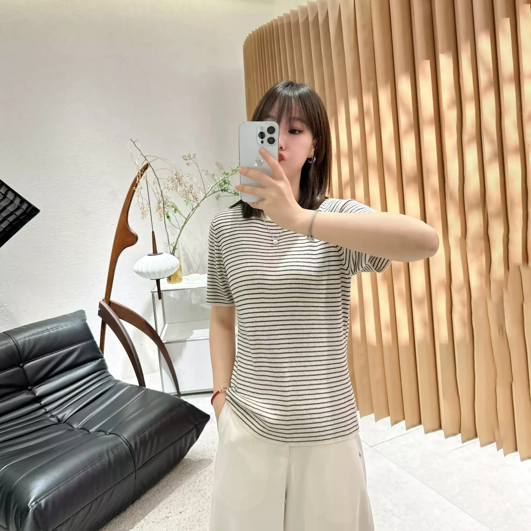 【褚培培自制】春夏超级好穿莱塞尔舒服舒服短袖上衣女