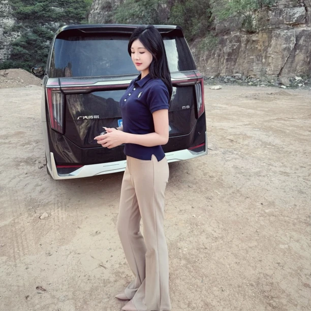 【小羊专属】裤子欧尼长腿微喇裤透气韩版气质高腰显瘦喇叭百搭修身