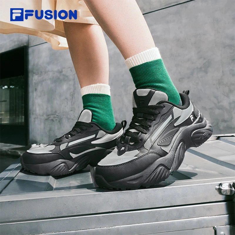 【海螺鞋DX】网面透气软底防滑老爹鞋情侣款T12WM431501F