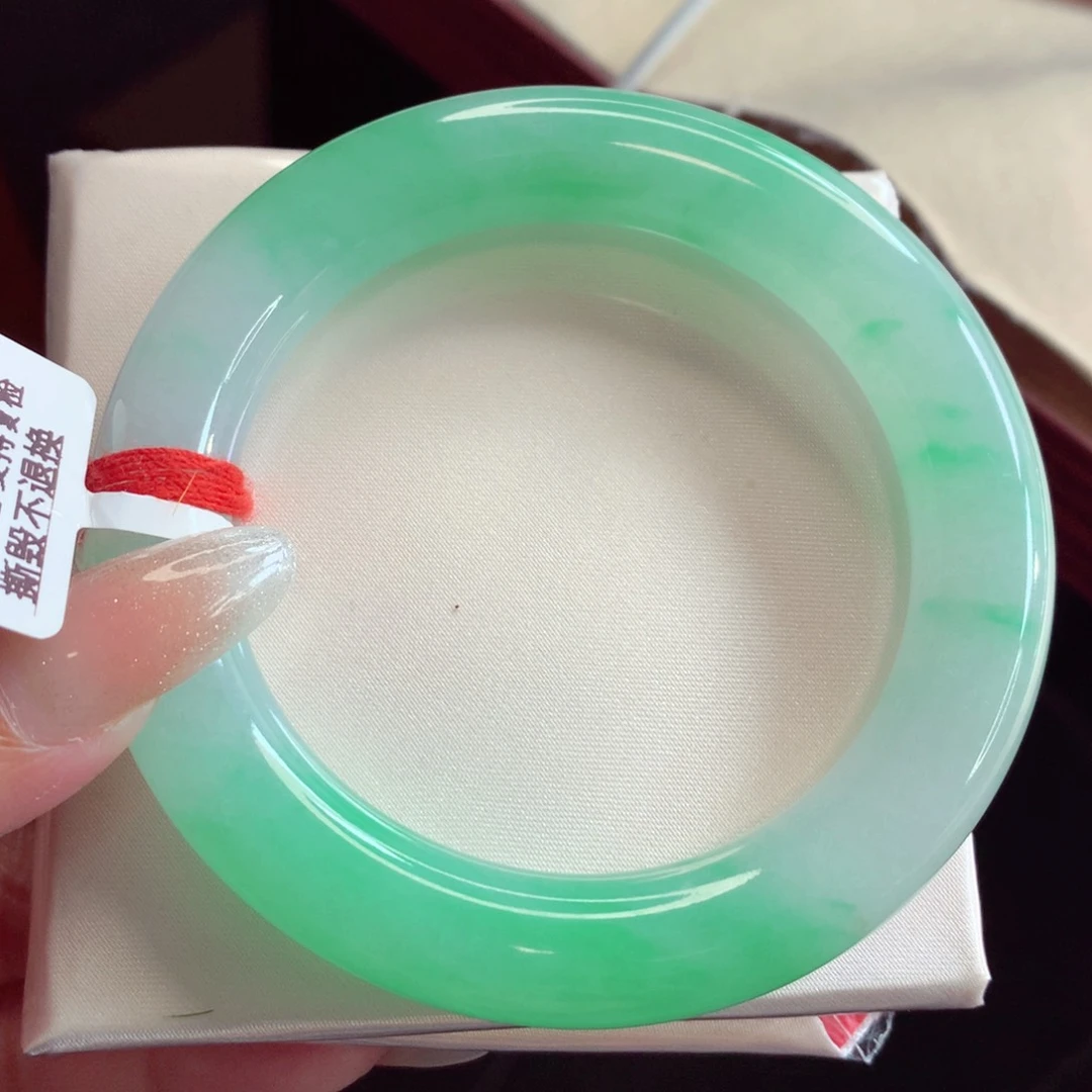 未镶嵌手镯翡翠57圆条（38号）