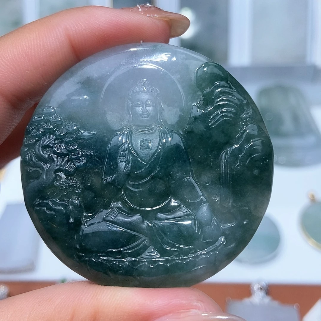 翡翠吊坠(不含链)未镶嵌