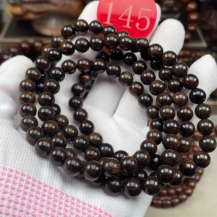 贡木其他墨绿圆珠08