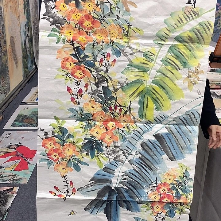 国画国画作品手绘
