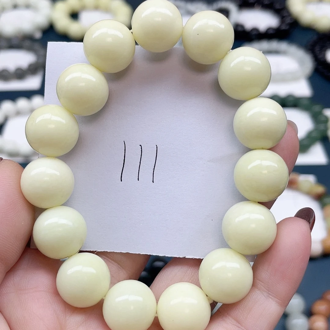 未镶嵌蛇纹石玉手串