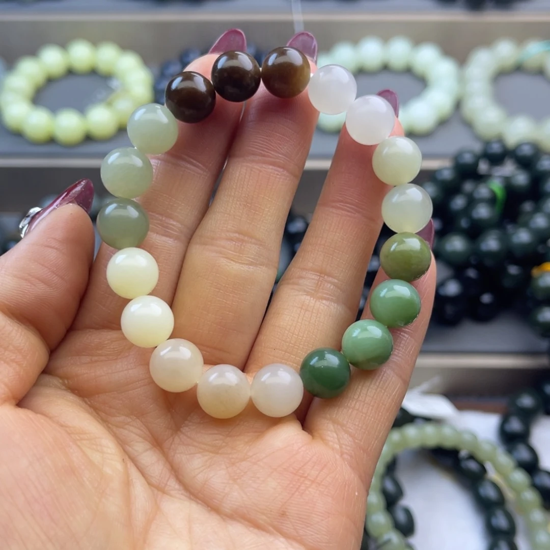 和田玉手链未镶嵌