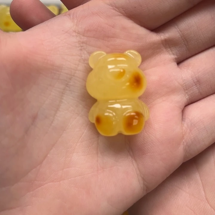 裸石琥珀未镶嵌天然蜜蜡配件