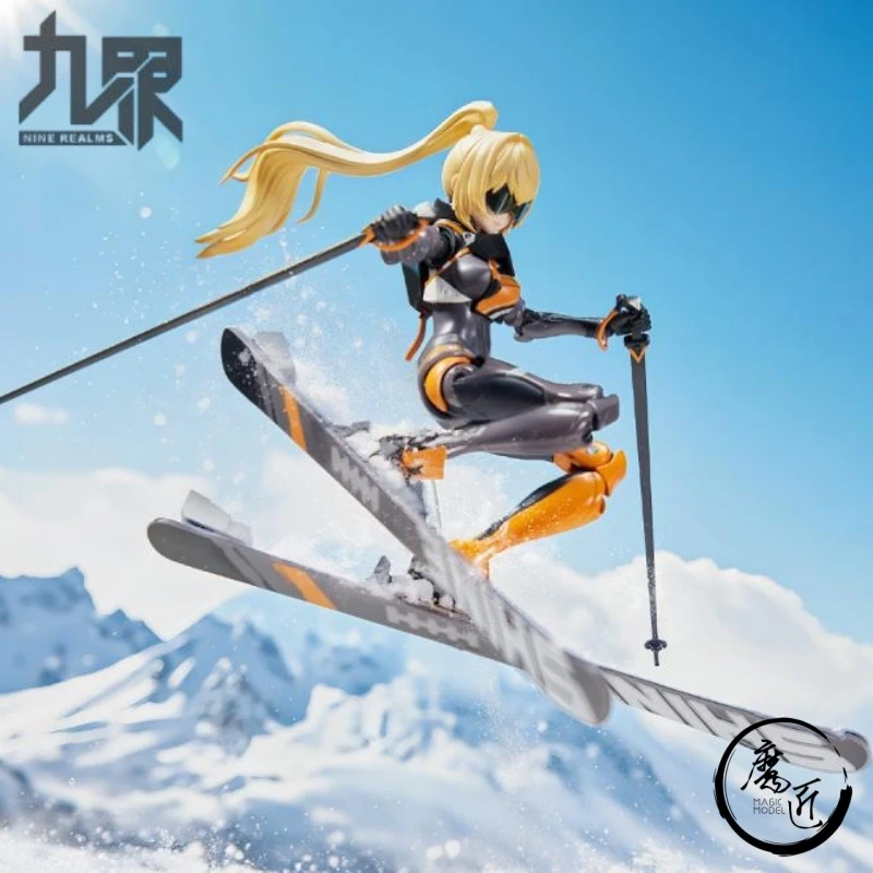 九界模玩 EG-01 极限少女 凌霜 Shining 1/10可动兵人偶 魔匠模型