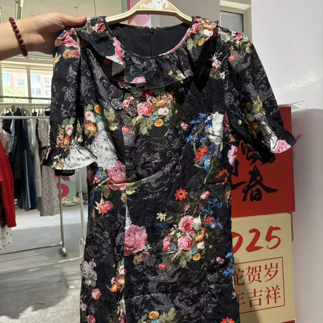 孤品【2503】HJ大都会款连衣裙