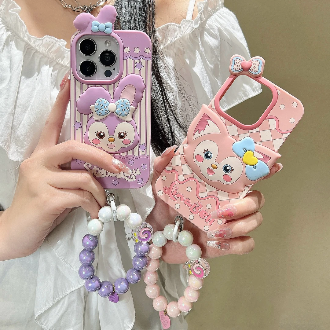 【苹果】卡通星黛露玲娜贝儿硅胶手机壳适用苹果iphone16promax一体