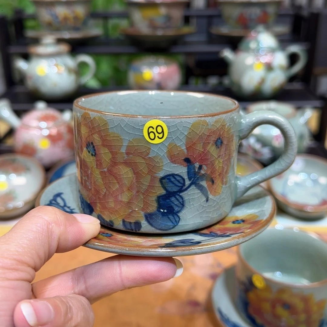 景德镇陶瓷手绘茶具