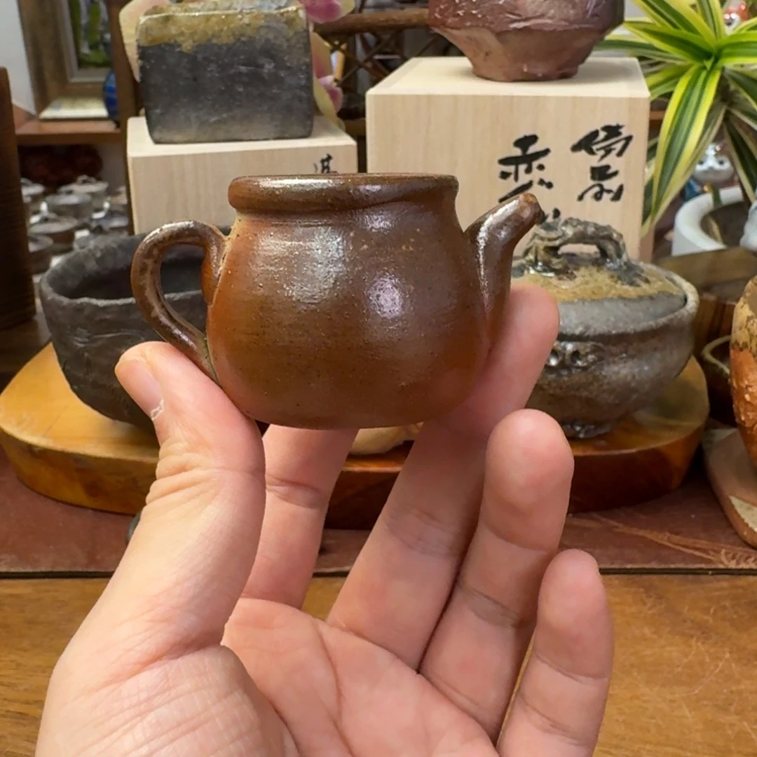 横山朋子备前烧置物福利一口价