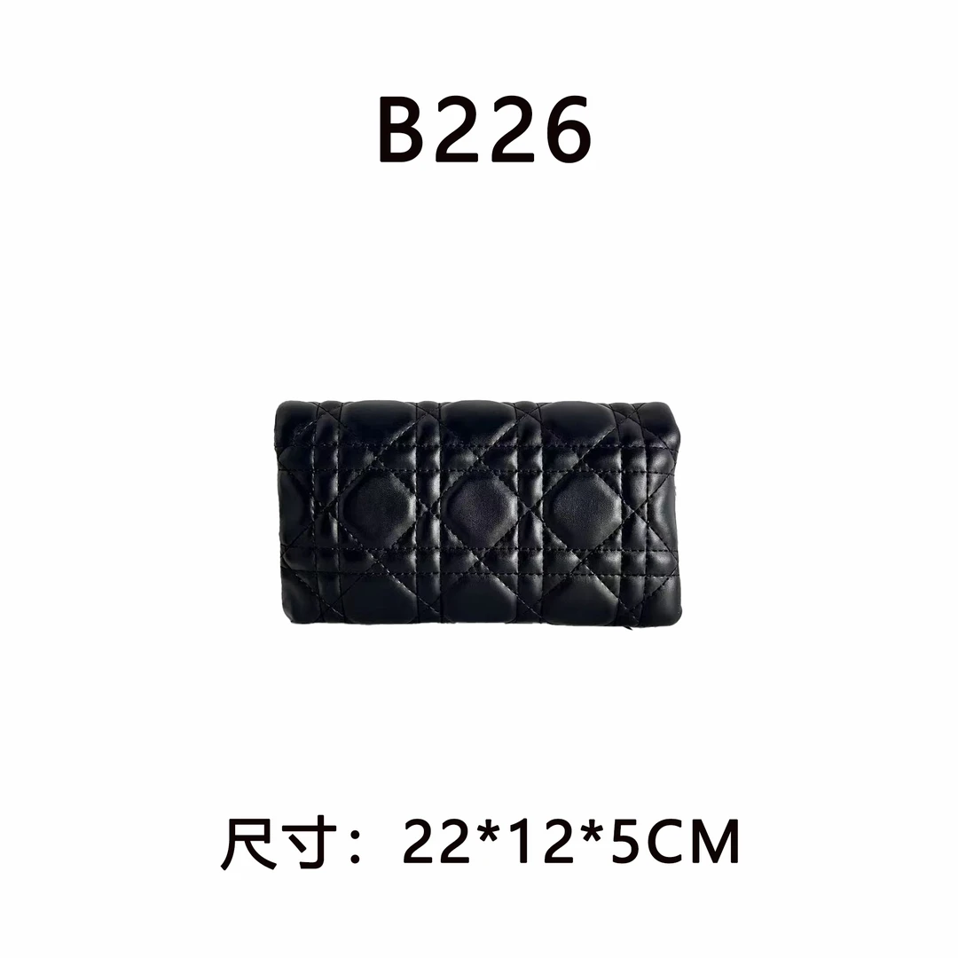 【B226】猪鼻子包（尺寸22*12*5CM）新款黑色女包