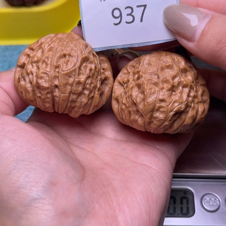 把件文玩核桃南瓜墩42.937