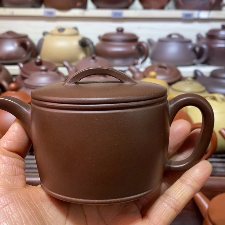 紫砂茶壶微瑕处理一把