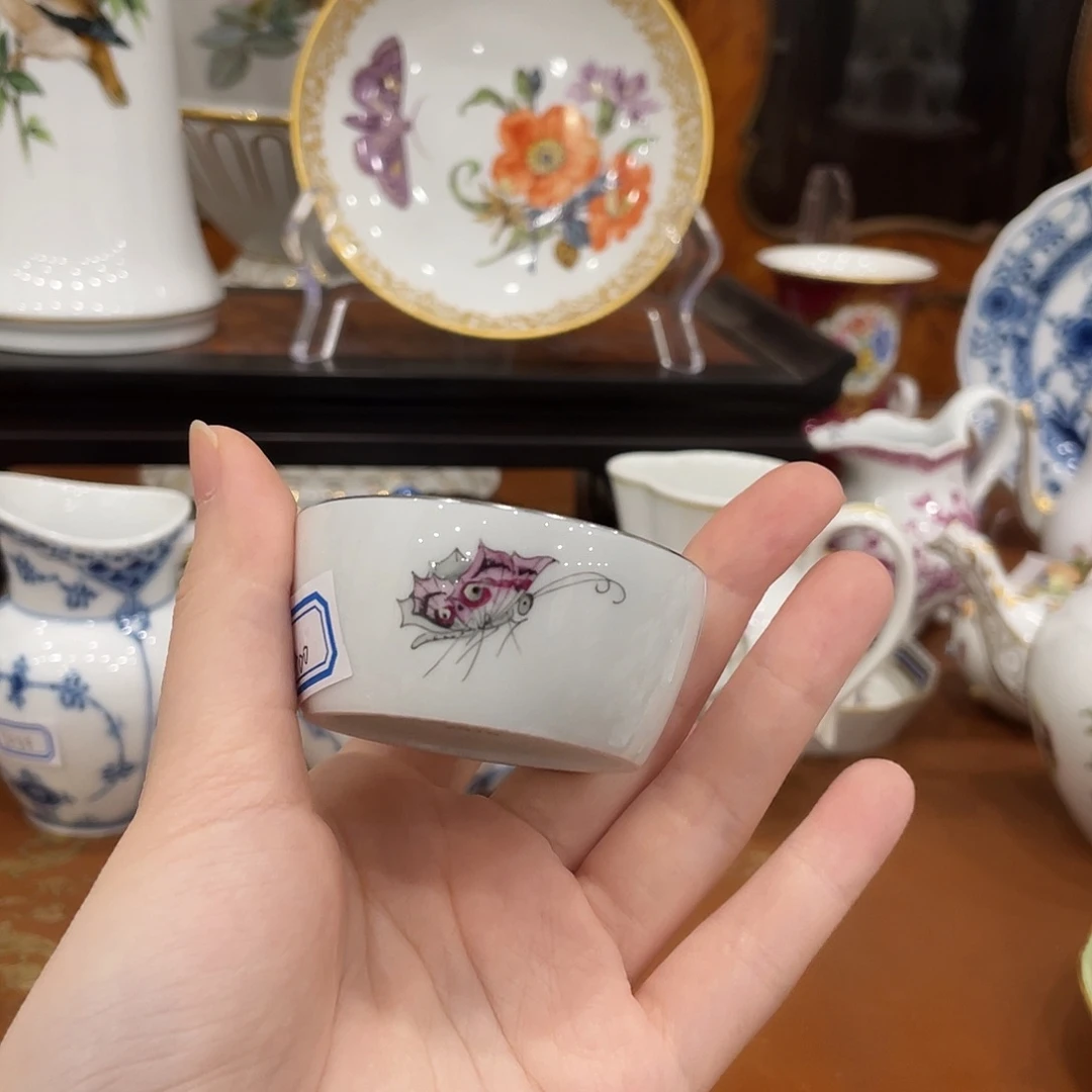 摆件中古一等蘸料碟