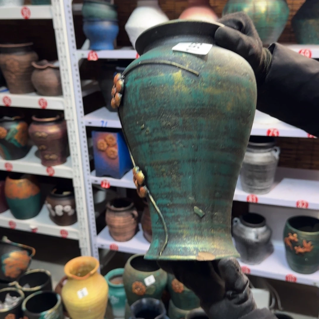 红陶红陶花盆炸炸炸炸