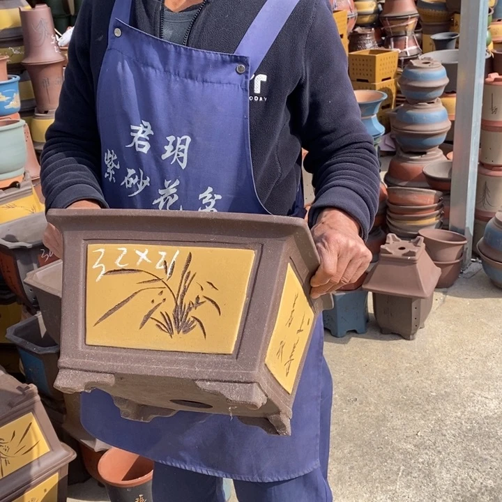 紫砂花盆紫砂艺术