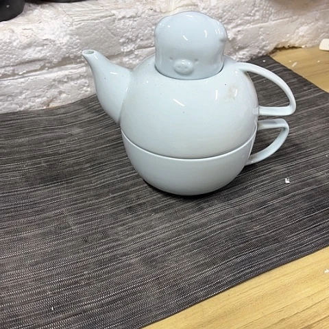 微瑕，不明火，字母壶一套篮