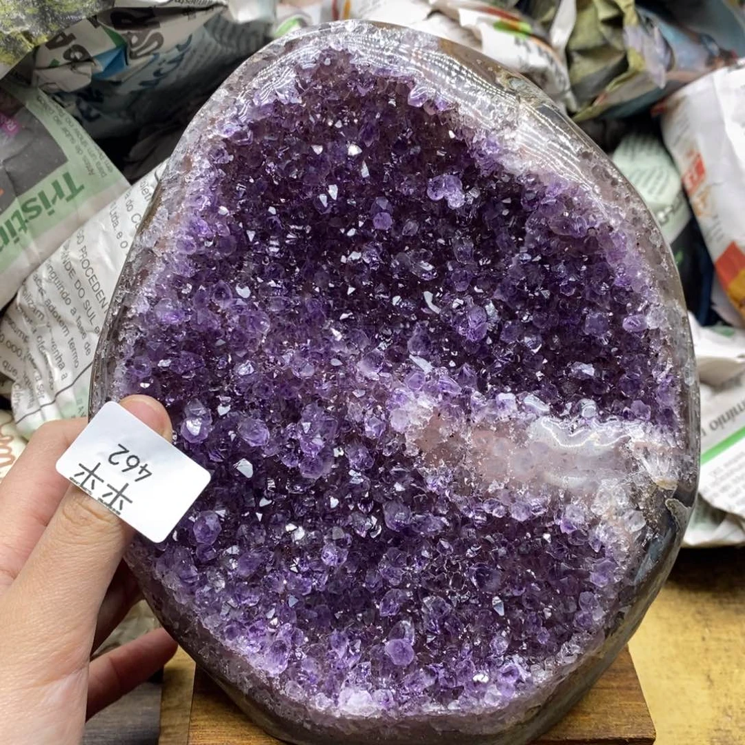 紫晶乌拉圭未镶嵌