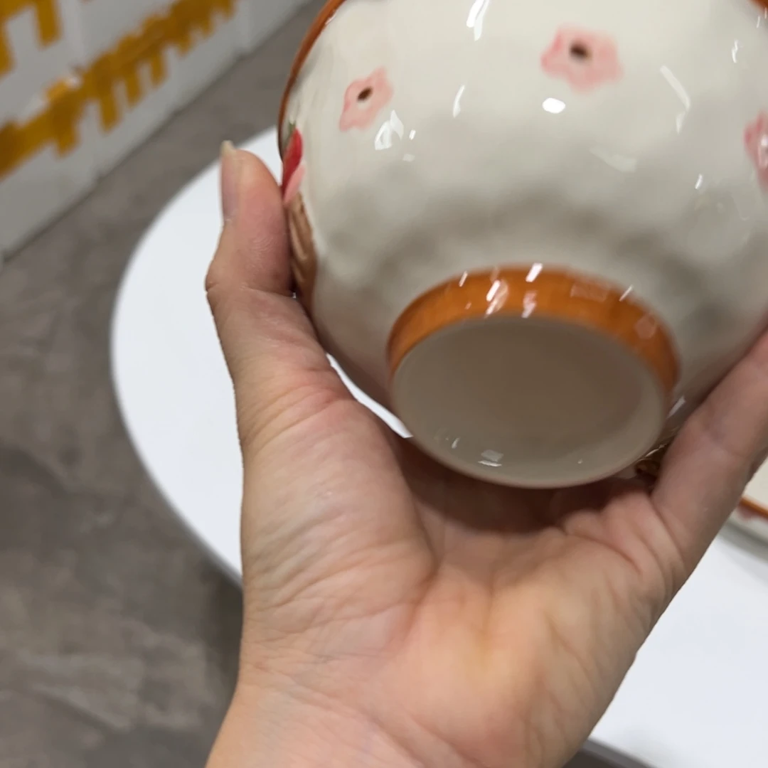 陶其他高温陶瓷釉下彩微瑕！