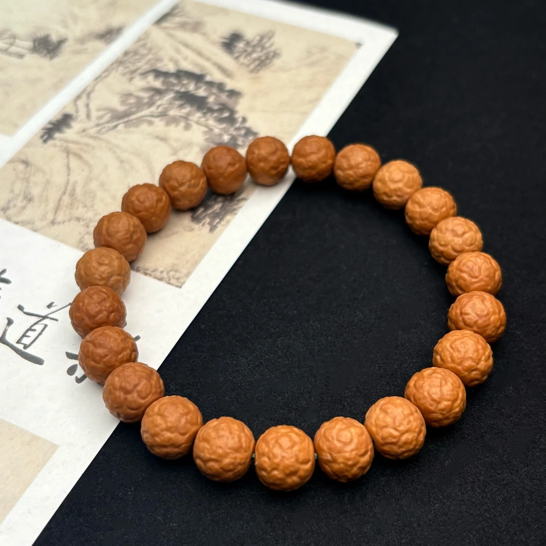 【舍利】高油高密猴头手串10mm二等微瑕款