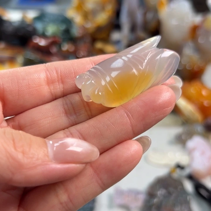 玛瑙/玉髓吊坠(不含链)未镶嵌