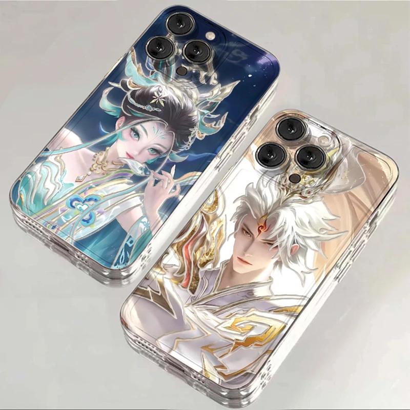 奥菲顿蛇年妲己与澜适用iPhone16苹果15手机壳华为vivo小米oppo套