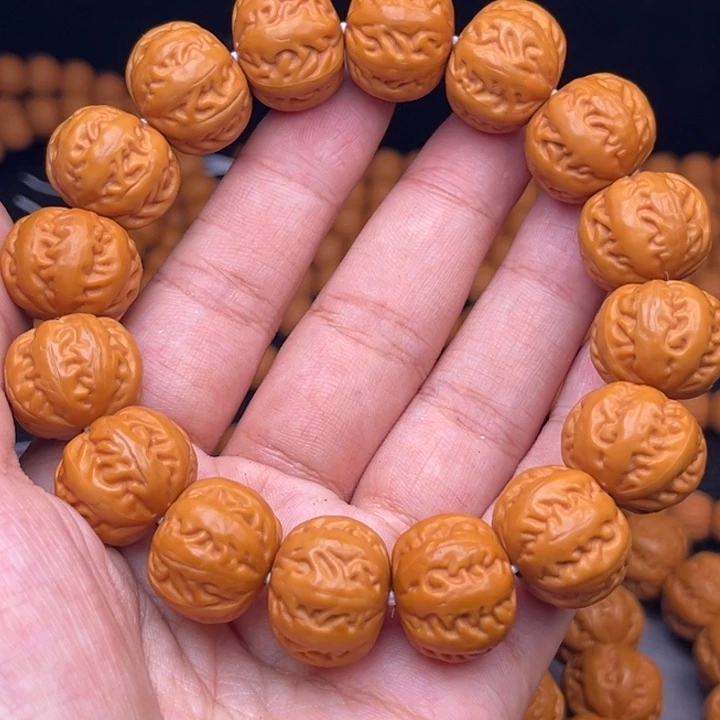 猴头核桃吊坠17麻花，送手套