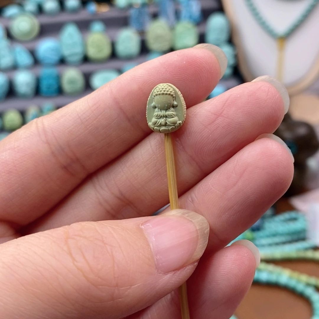 绿松石珠宝奇石未镶嵌