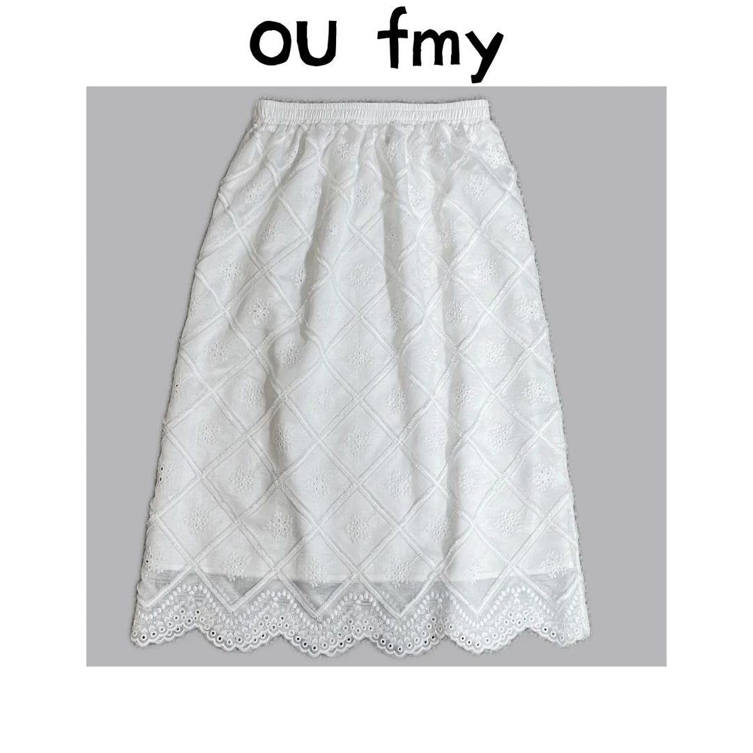 FY6181夏季出游必备小香风气质名媛高级感轻奢半身裙