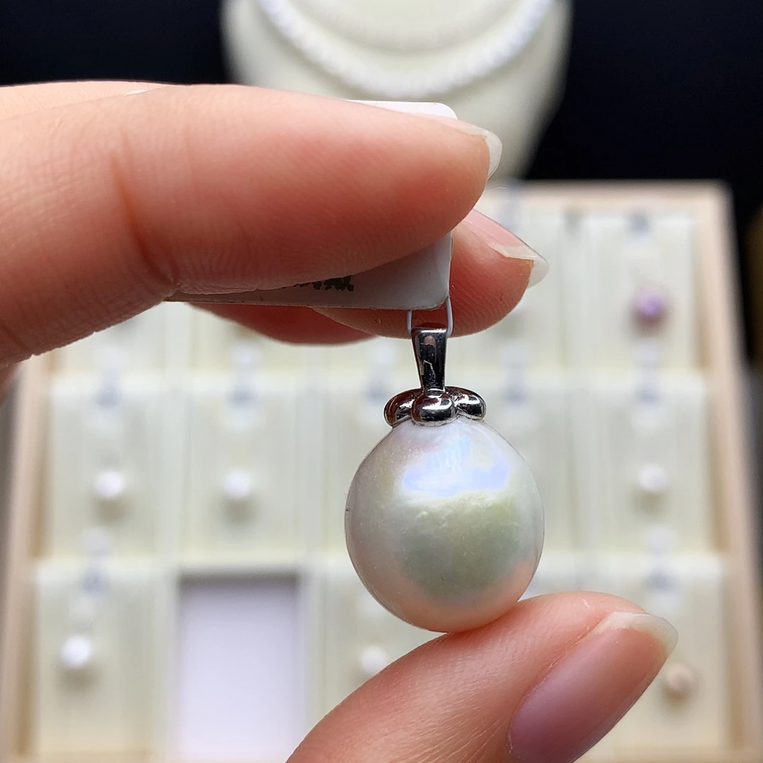 合金淡水珍珠颈饰