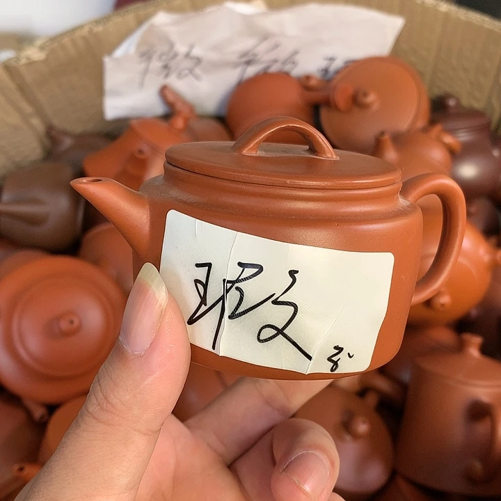 紫砂茶壶原矿朱泥茶具茶壶家用120