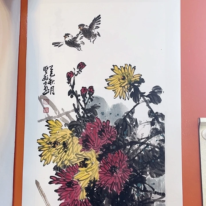 国画张圣敏先生纯手绘作品